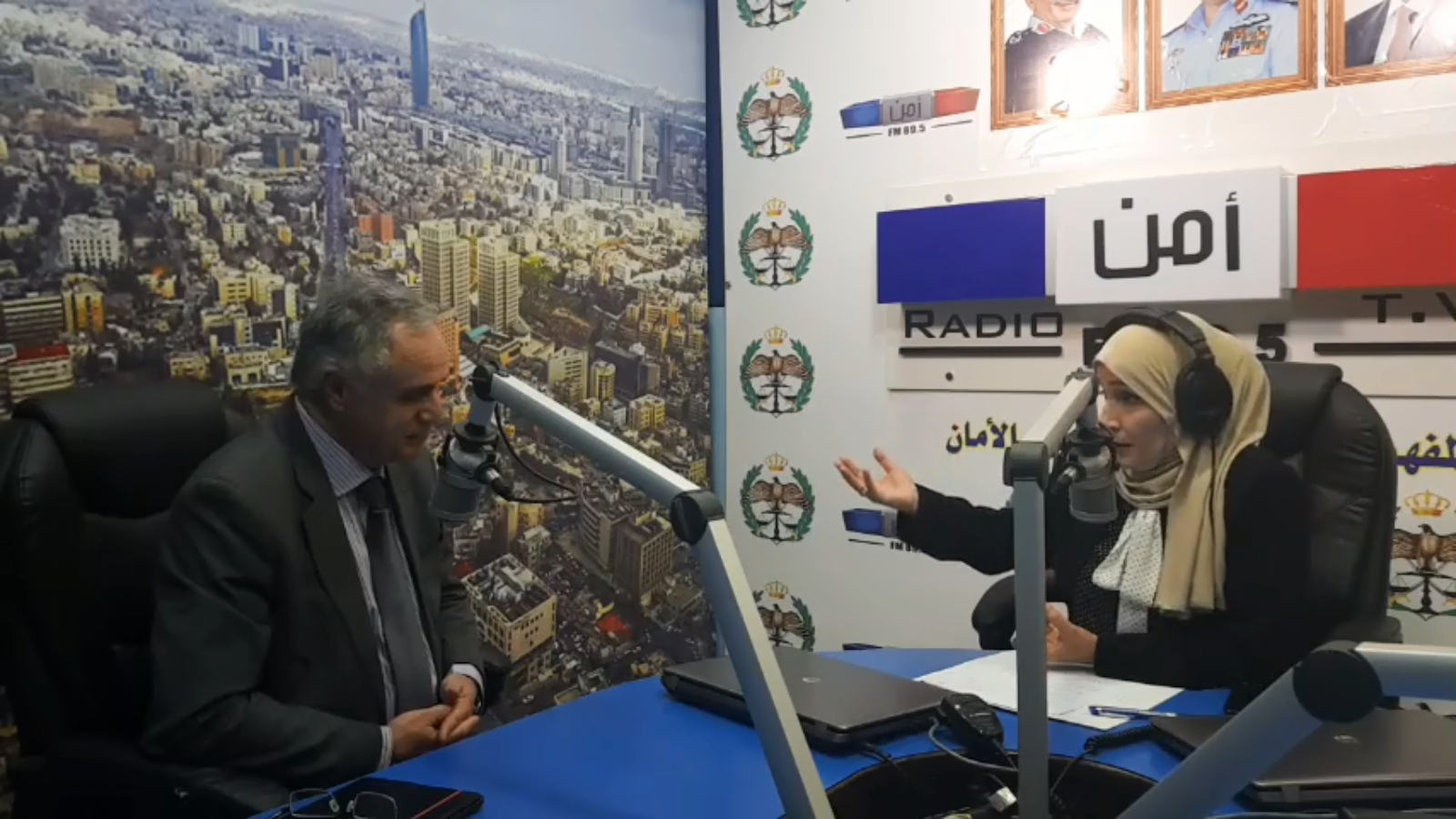Abu Karaki: A meeting on FM radio